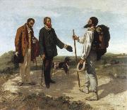 Gustave Courbet bonjour monsieur courbet Germany oil painting artist